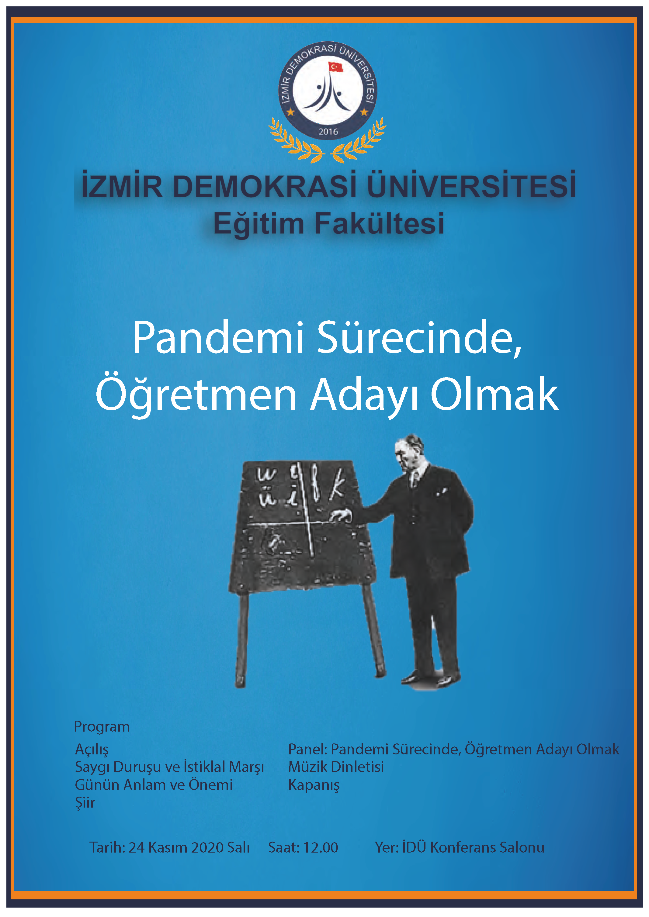 Fakültemizin 24 Kasım Öğretmenler Günü Kutlama Etkinliği